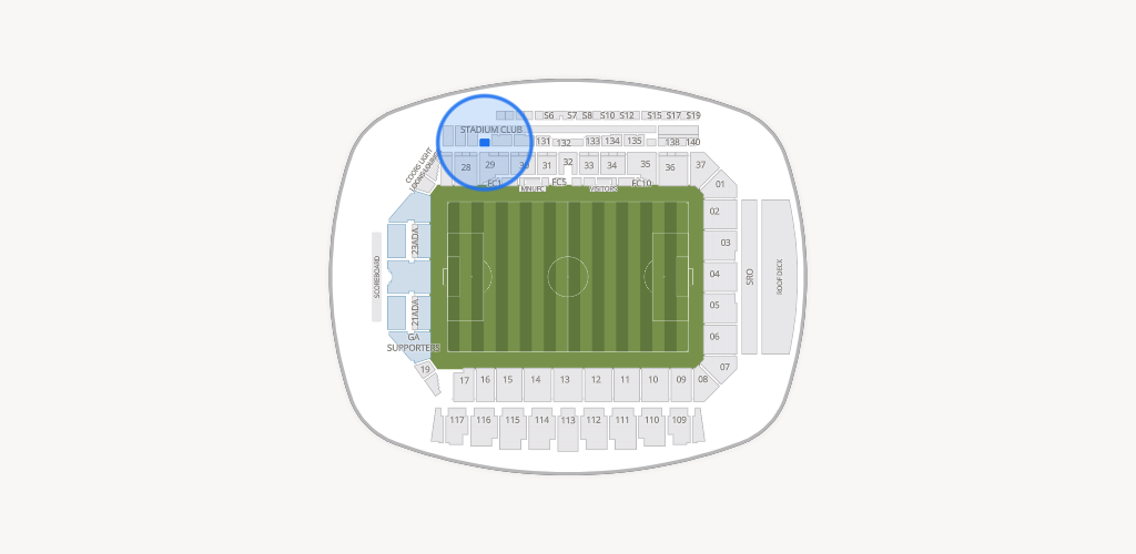 Allianz Field Seating Chart
