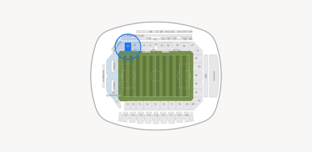 Allianz Field Seating Chart