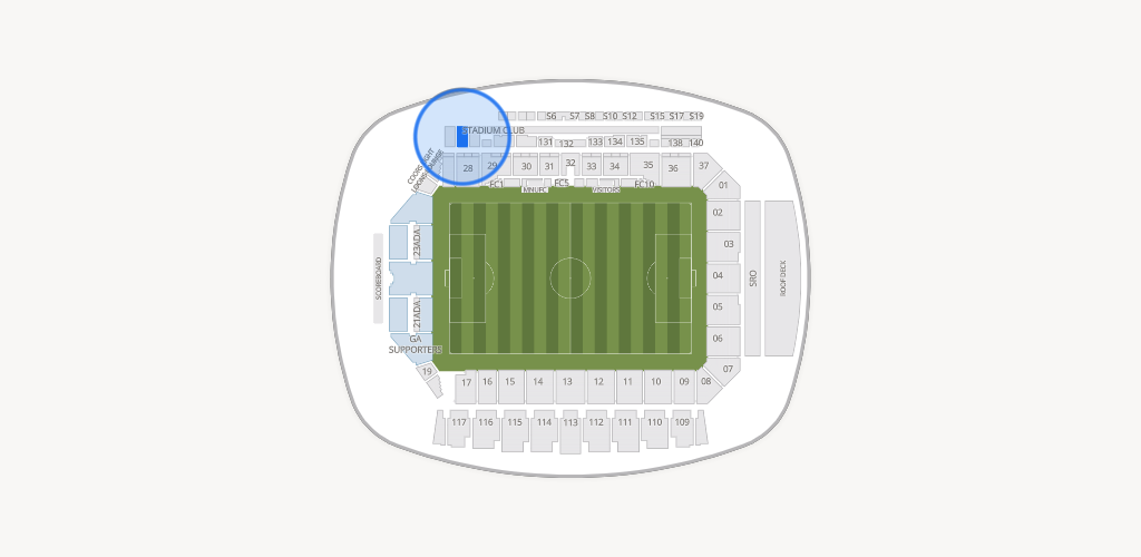 Allianz Field Seating Chart