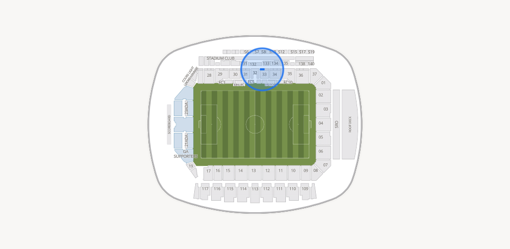 Allianz Field Seating Chart