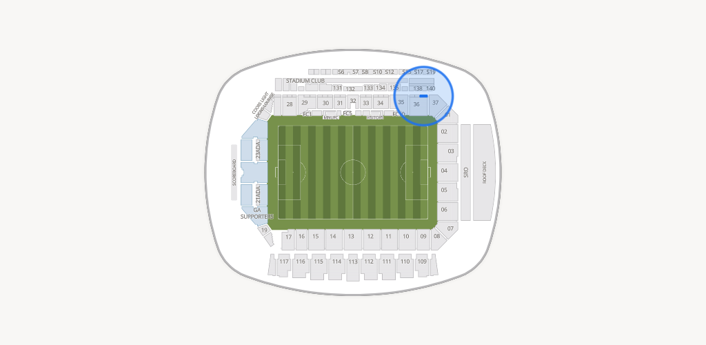 Allianz Field Seating Chart