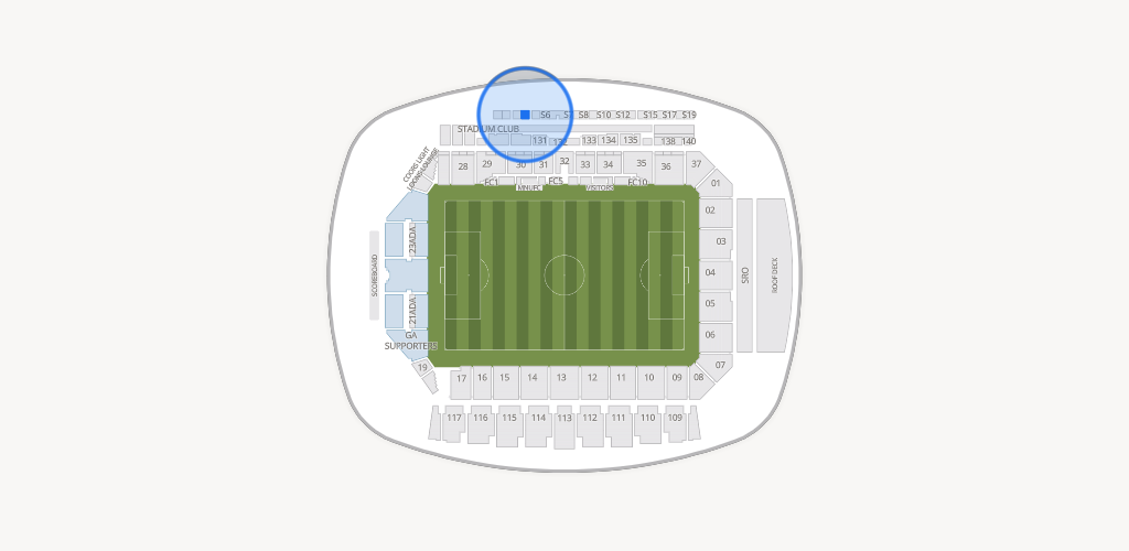 Allianz Field Seating Chart