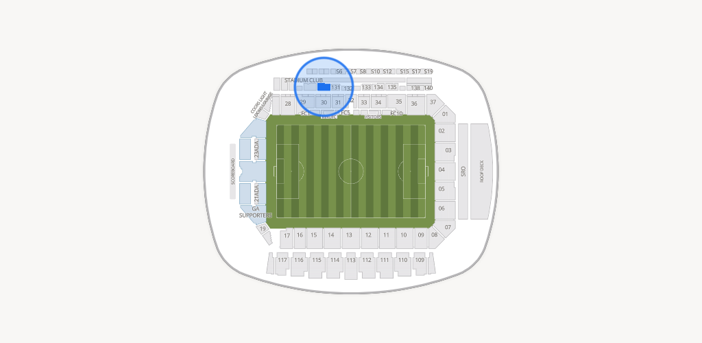 Allianz Field Seating Chart