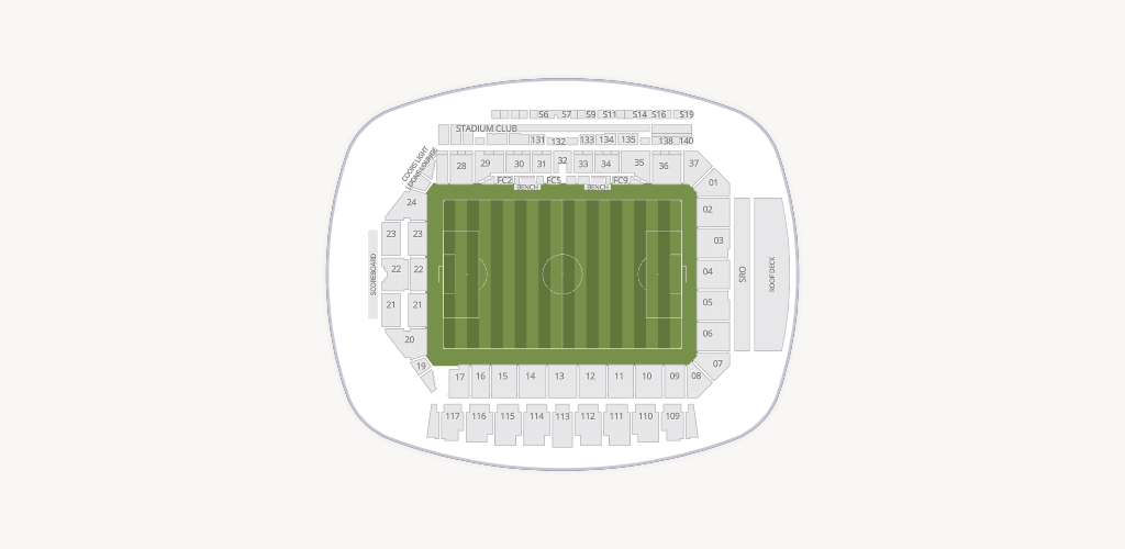 Allianz Field Seating Chart