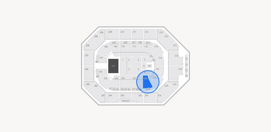 Allstate Arena Seating Chart