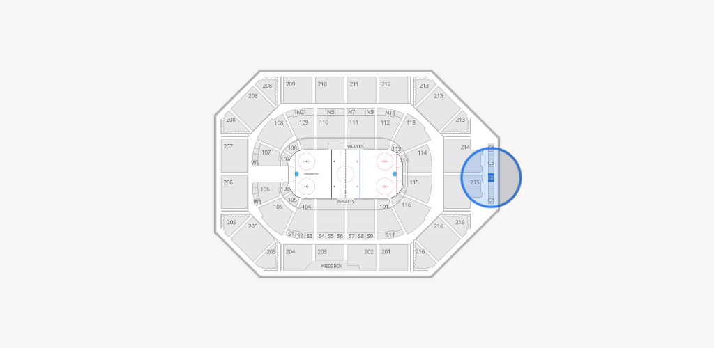 Allstate Arena Seating Chart