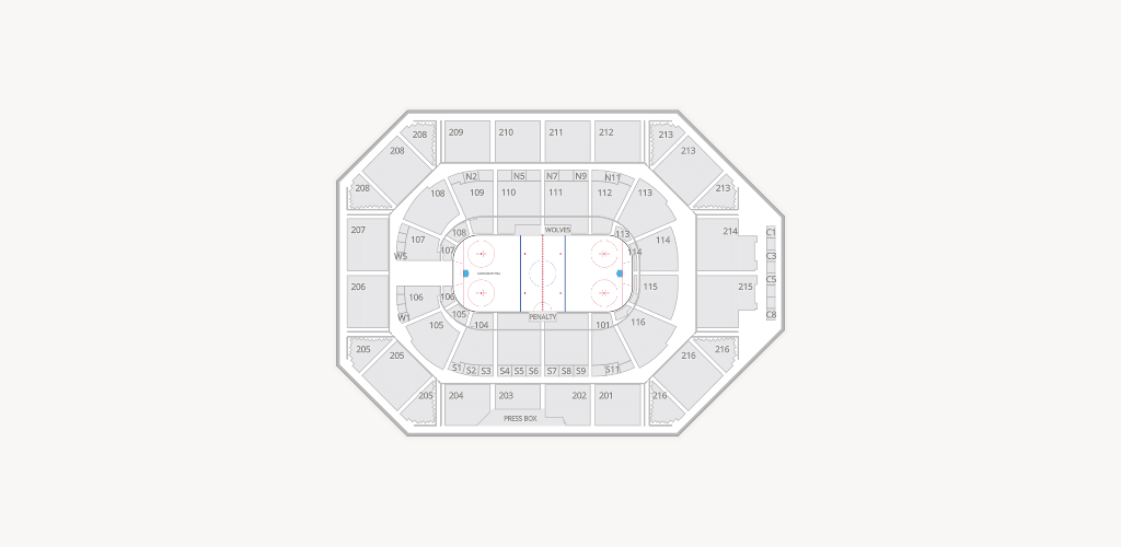 Allstate Arena Seating Chart