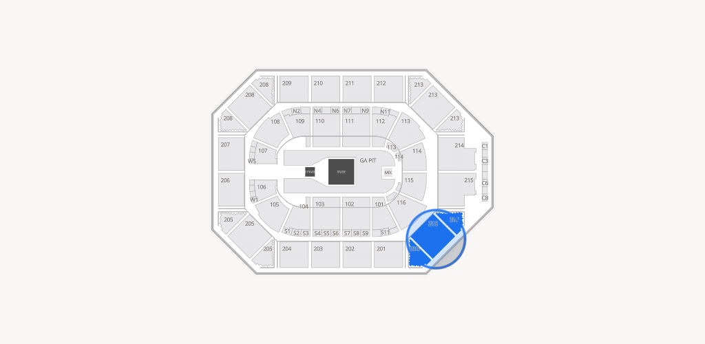 Allstate Arena Seating Chart