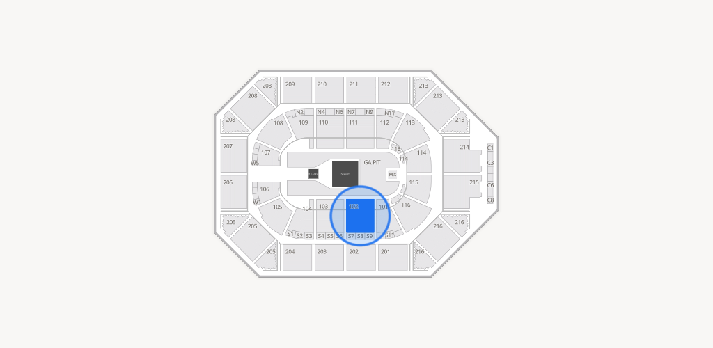 Allstate Arena Seating Chart