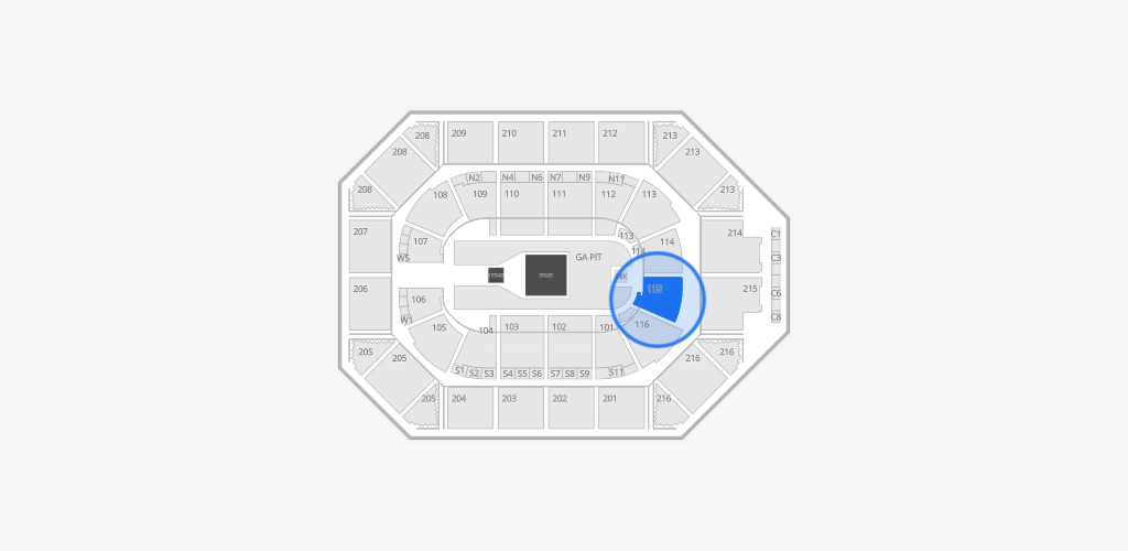 Allstate Arena Seating Chart