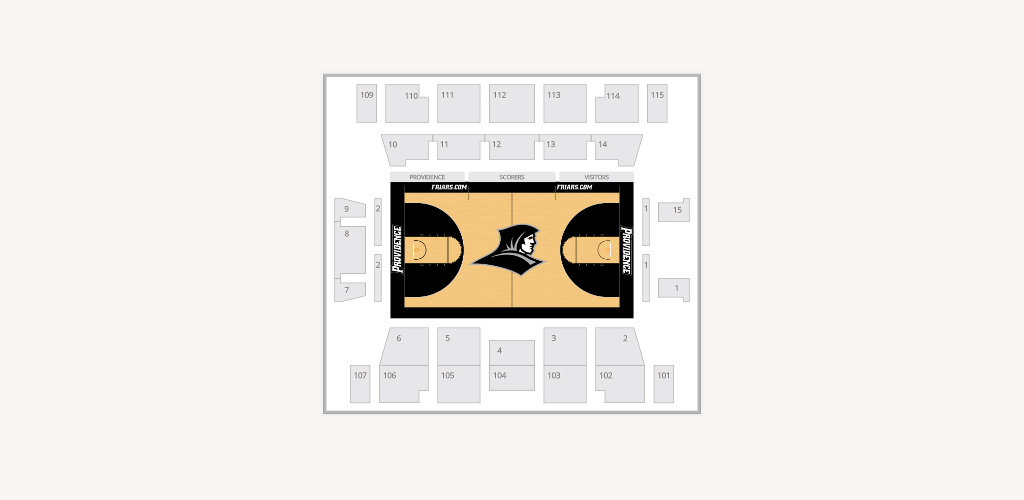 Alumni Hall - RI Seating Chart