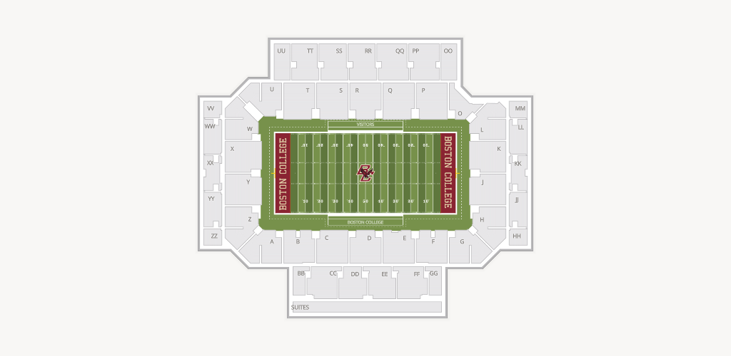 Alumni Stadium Seating Chart