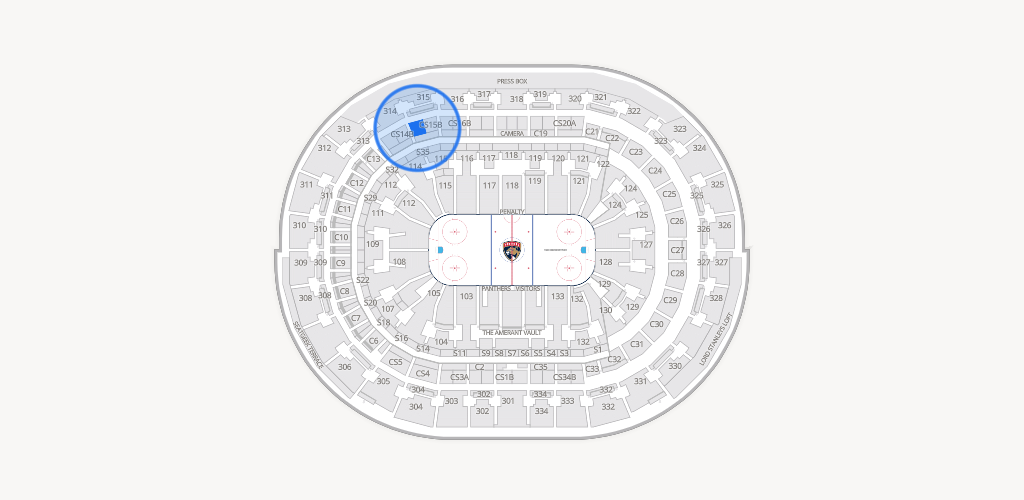 Amerant Bank Arena Seating Chart
