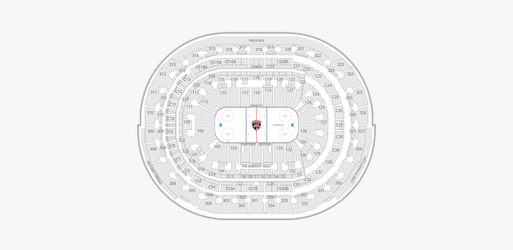Amerant Bank Arena Seating Chart