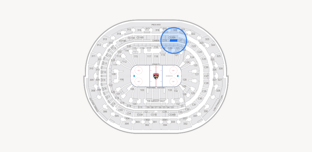 Amerant Bank Arena Seating Chart
