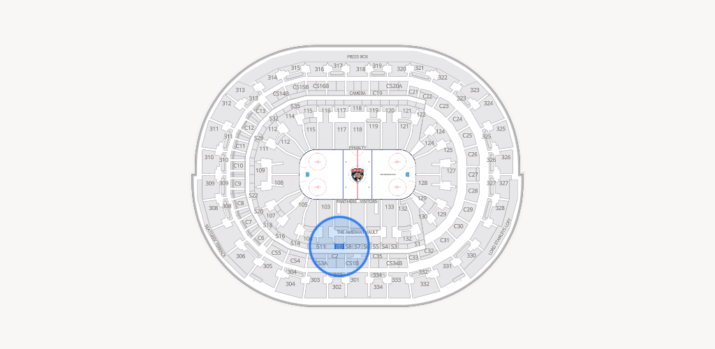 Amerant Bank Arena Seating Chart