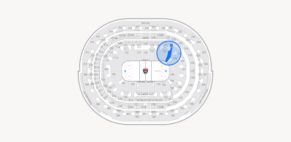Amerant Bank Arena Seating Chart