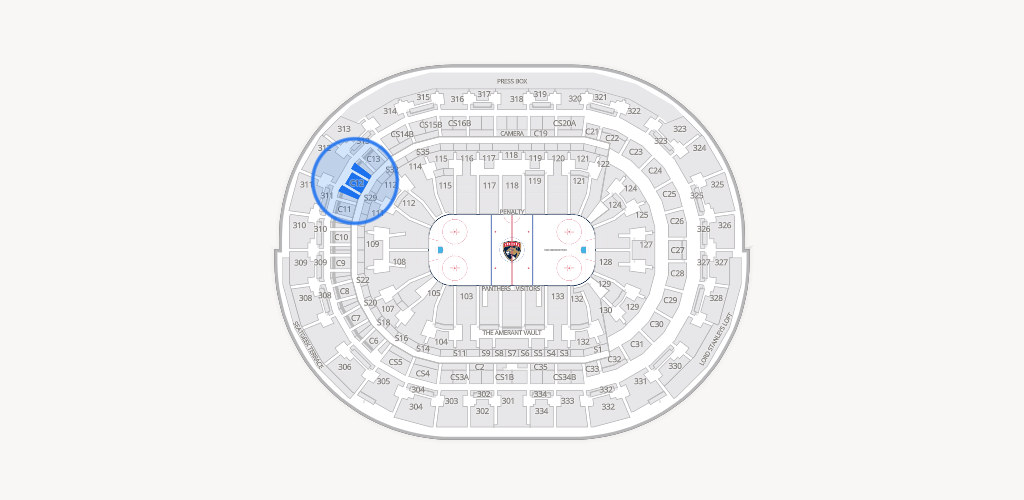 Amerant Bank Arena Seating Chart