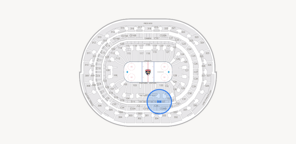 Amerant Bank Arena Seating Chart