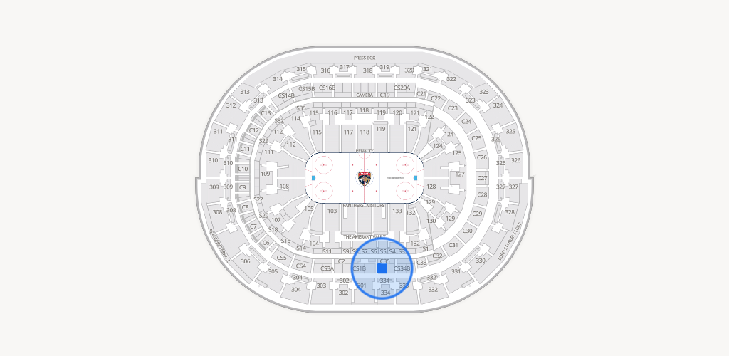 Amerant Bank Arena Seating Chart
