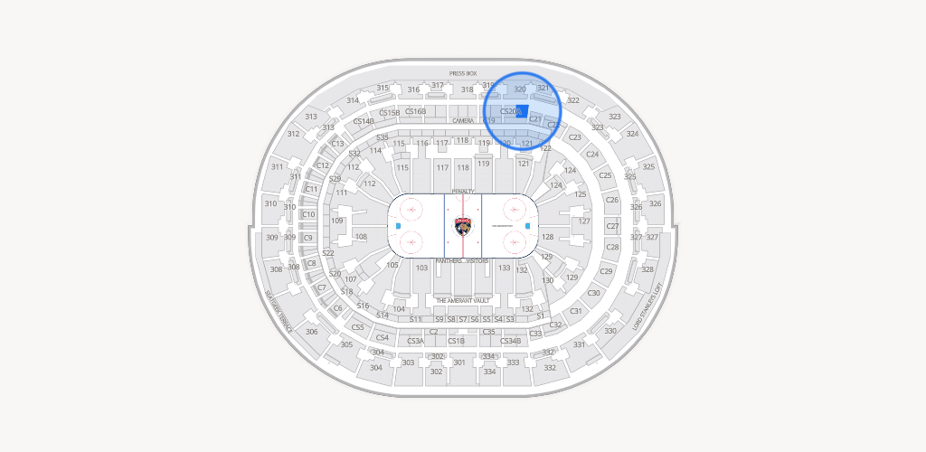 Amerant Bank Arena Seating Chart