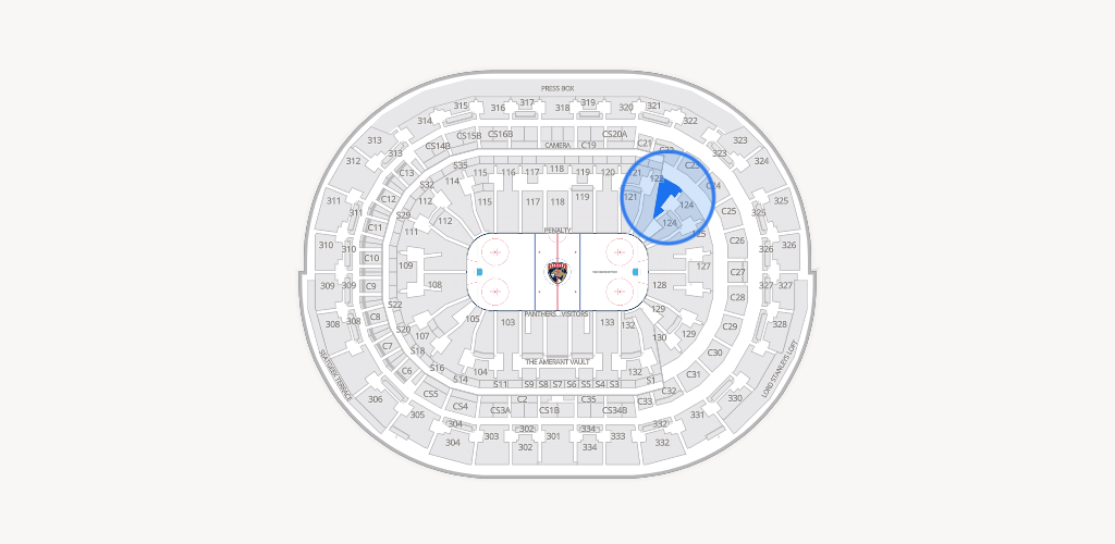 Amerant Bank Arena Seating Chart