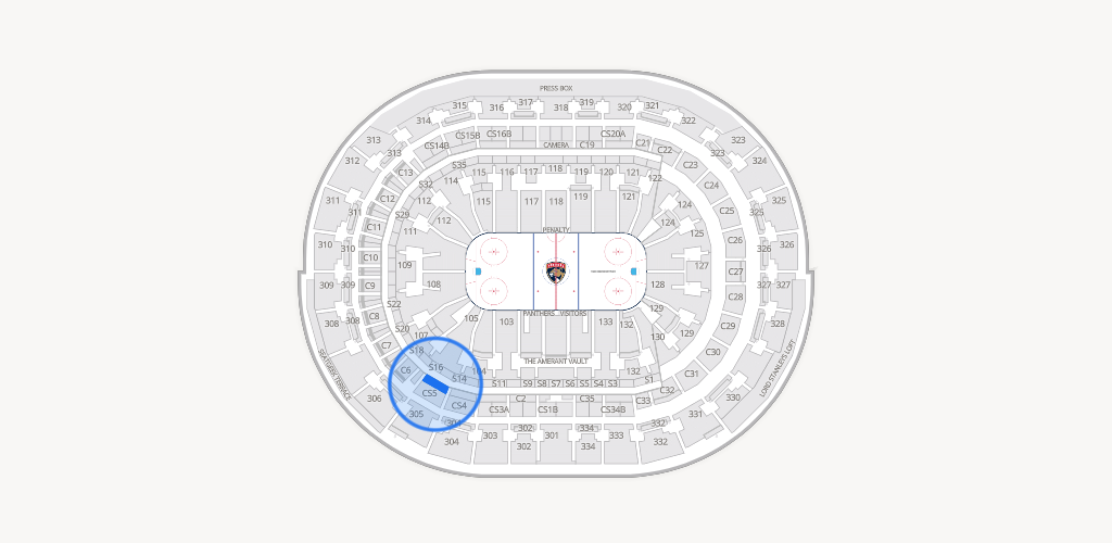 Amerant Bank Arena Seating Chart