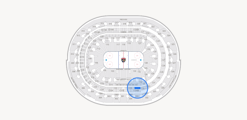 Amerant Bank Arena Seating Chart