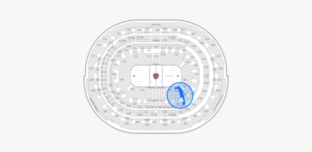 Amerant Bank Arena Seating Chart