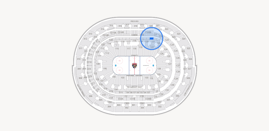 Amerant Bank Arena Seating Chart