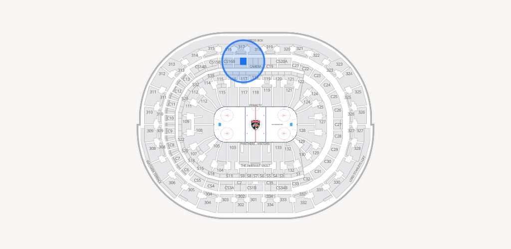 Amerant Bank Arena Seating Chart
