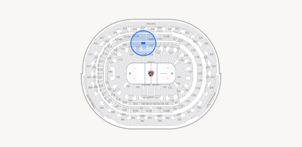 Amerant Bank Arena Seating Chart