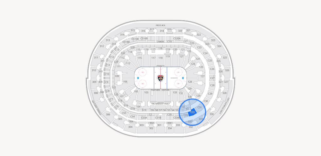 Amerant Bank Arena Seating Chart