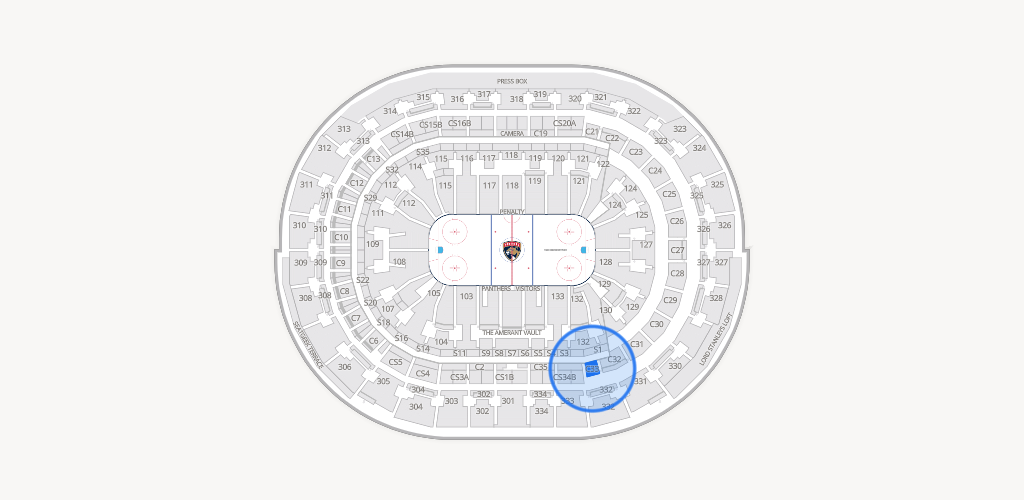 Amerant Bank Arena Seating Chart