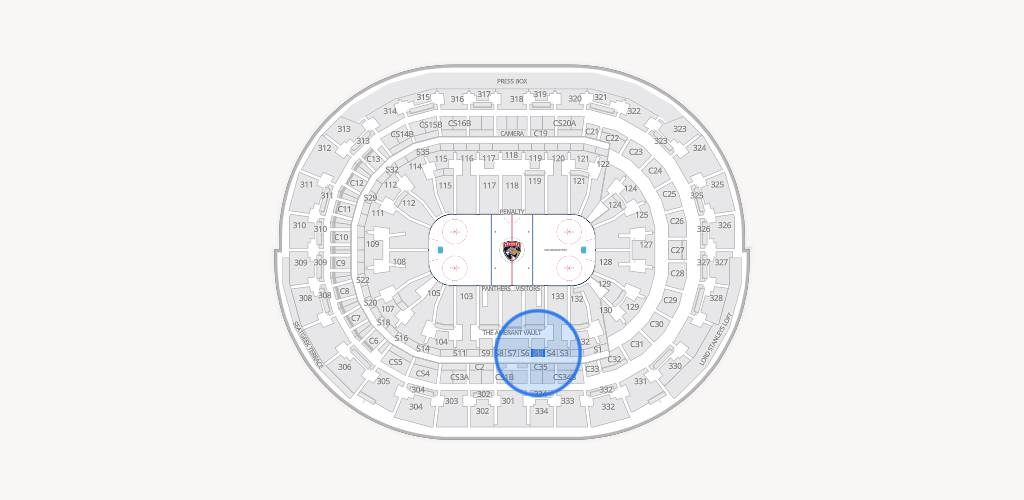 Amerant Bank Arena Seating Chart