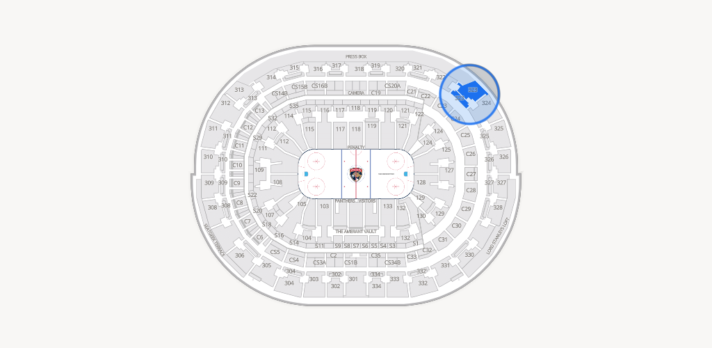Amerant Bank Arena Seating Chart