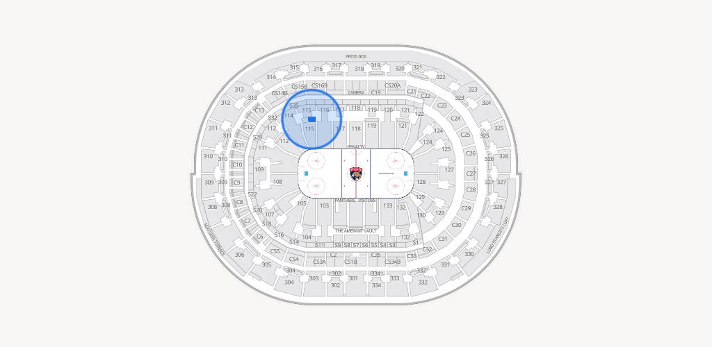 Amerant Bank Arena Seating Chart