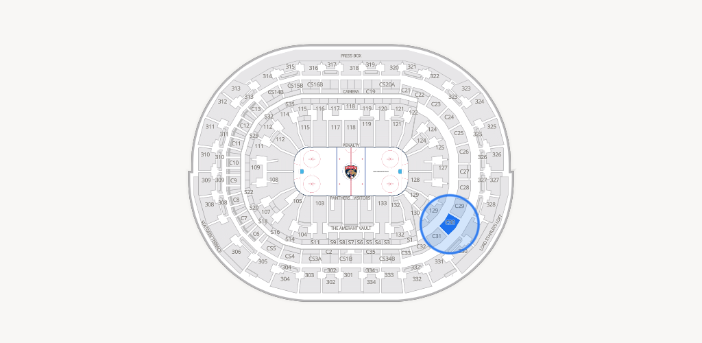 Amerant Bank Arena Seating Chart