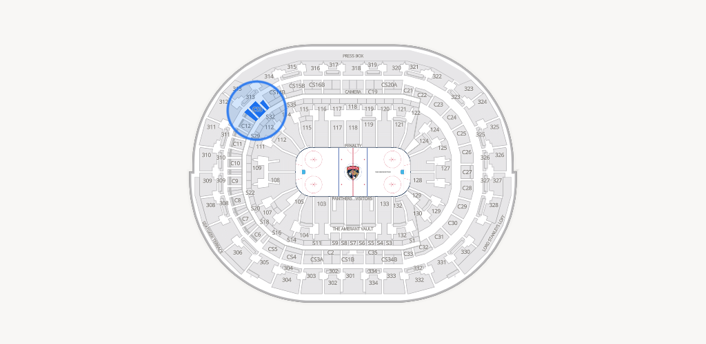 Amerant Bank Arena Seating Chart