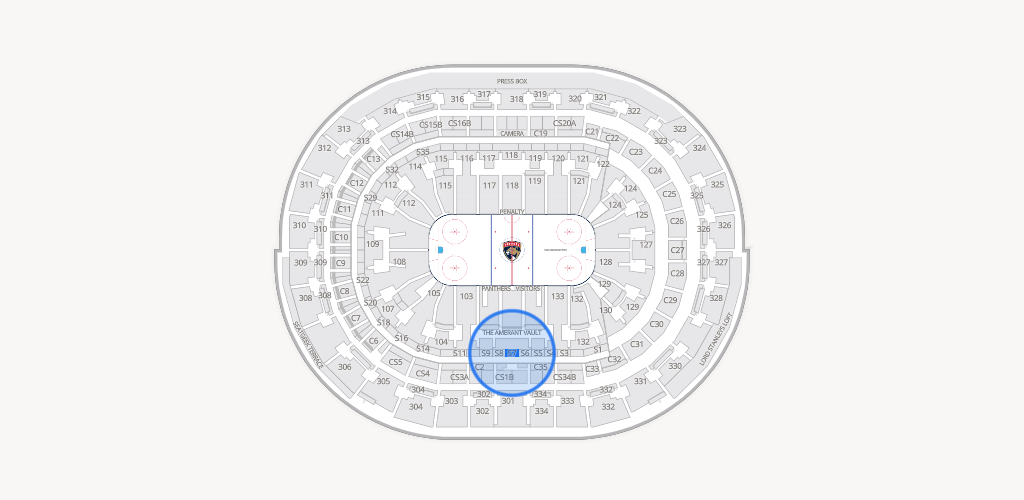 Amerant Bank Arena Seating Chart