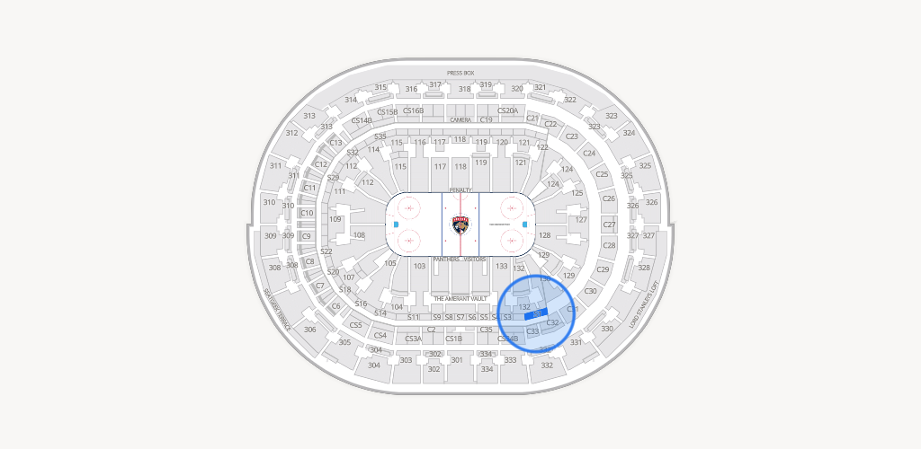 Amerant Bank Arena Seating Chart
