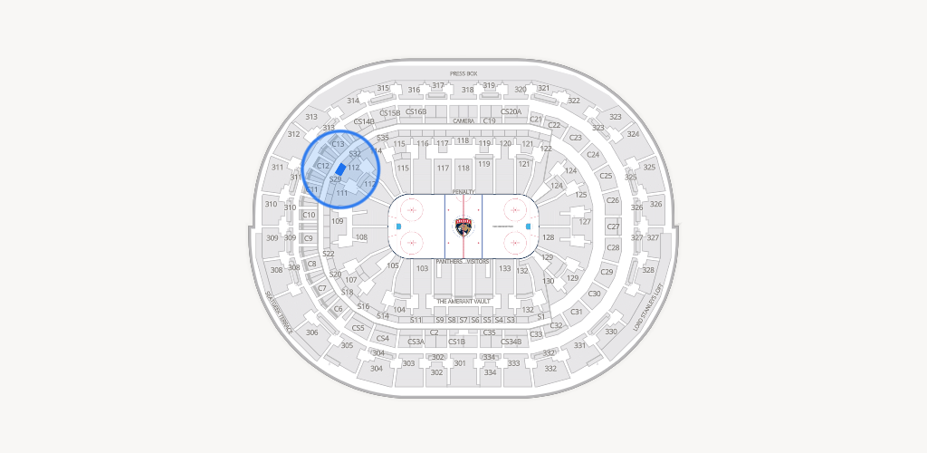 Amerant Bank Arena Seating Chart