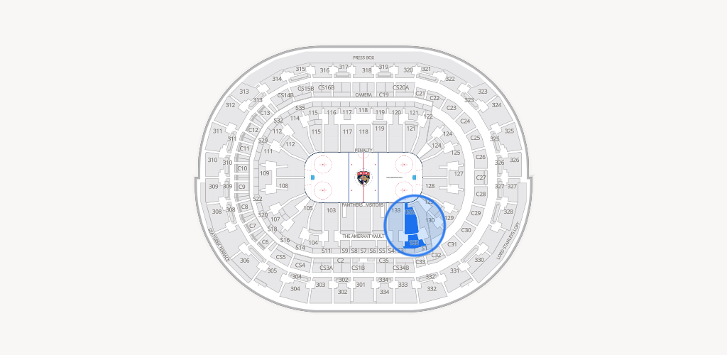 Amerant Bank Arena Seating Chart