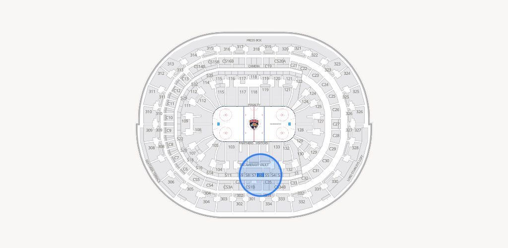 Amerant Bank Arena Seating Chart