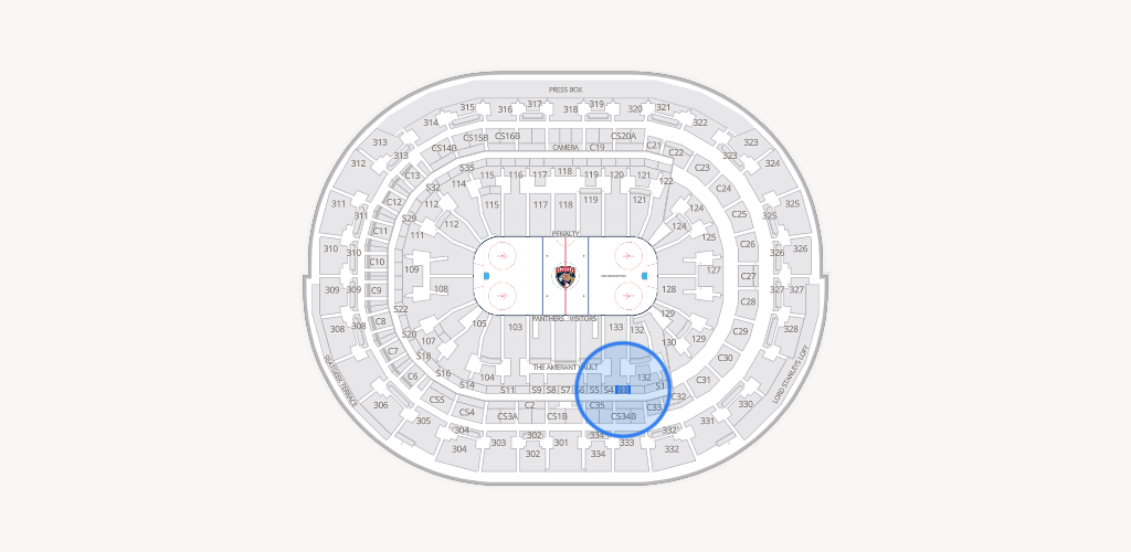 Amerant Bank Arena Seating Chart