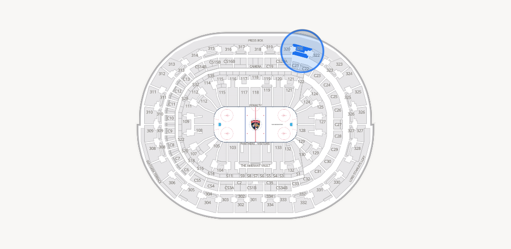 Amerant Bank Arena Seating Chart