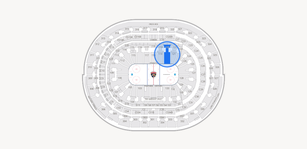 Amerant Bank Arena Seating Chart