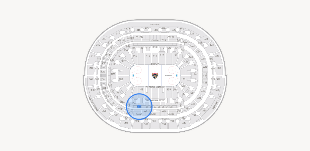Amerant Bank Arena Seating Chart
