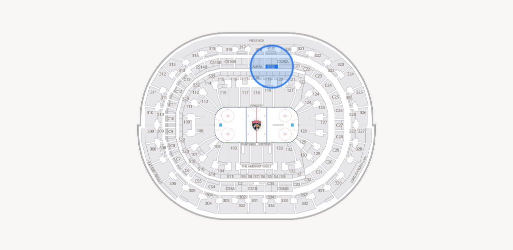 Amerant Bank Arena Seating Chart