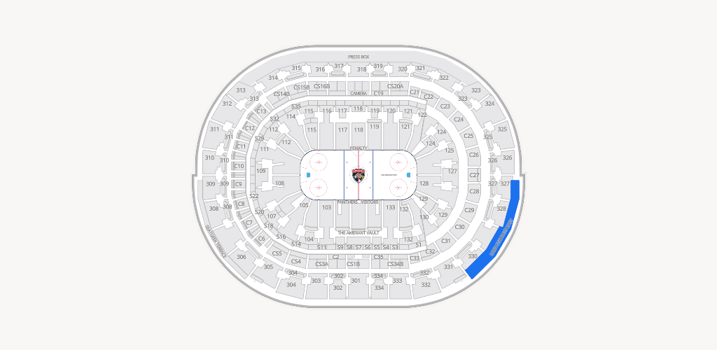 Amerant Bank Arena Seating Chart
